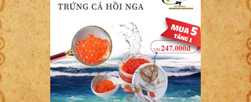 TRỨNG CÁ HỒI NGA