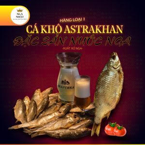cá khô nga astrakhan nga đặc sản nổi tiếng nga